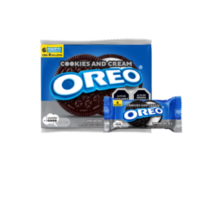 Pack Galletas Oreo Sabor Cookies and Cream 36g c/u