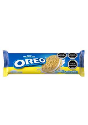 Galletas Oreo Sabor Vainilla 108g